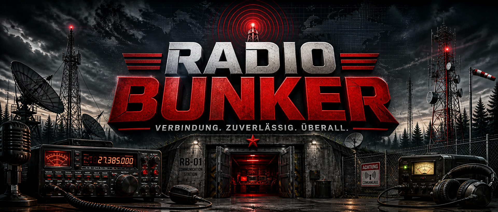 Radio Bunker - Drahtantennen, Funktechnik und Kommunikation